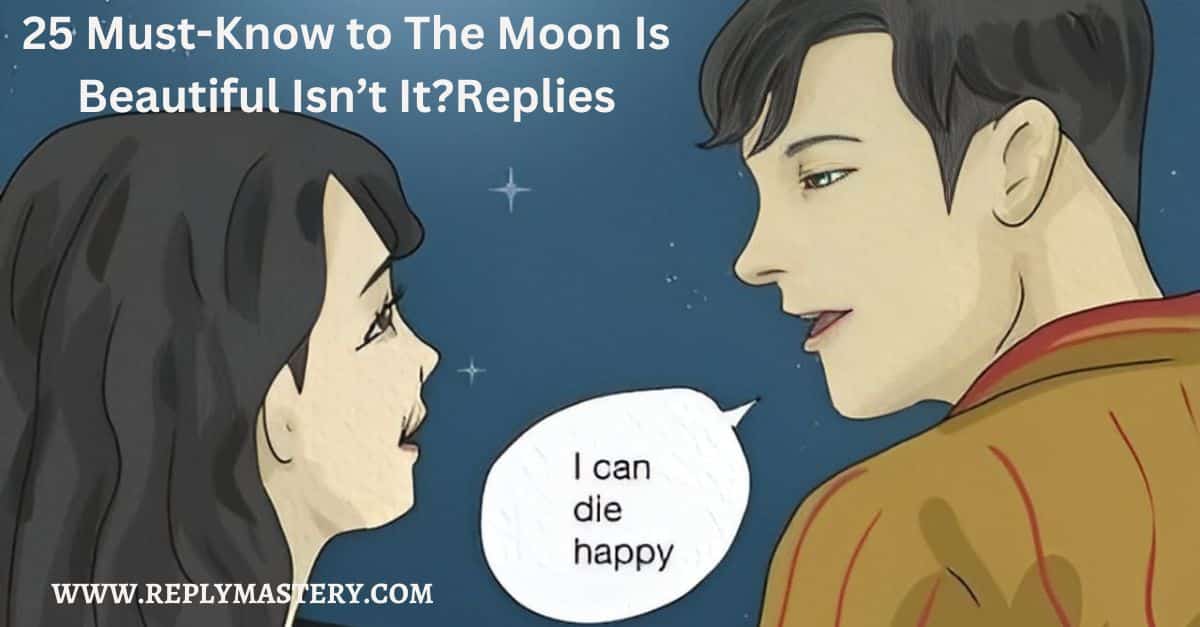 25 Must-Know to The Moon Is Beautiful Isn’t ItReplies